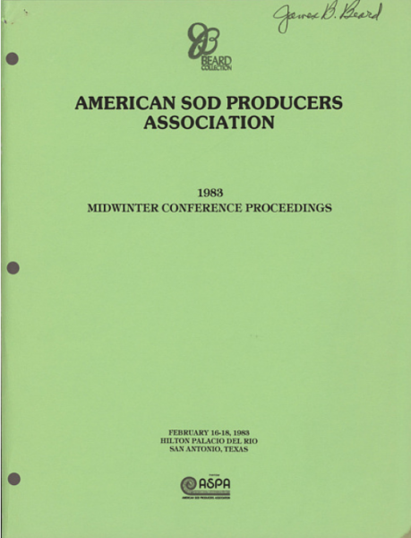 American Sod Producers Association Midwinter Conference Proceedings.png